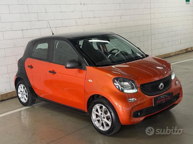 Usata Smart ForFour Edition #1 71 CV (52 kW) 2014 Arancione Utilitaria