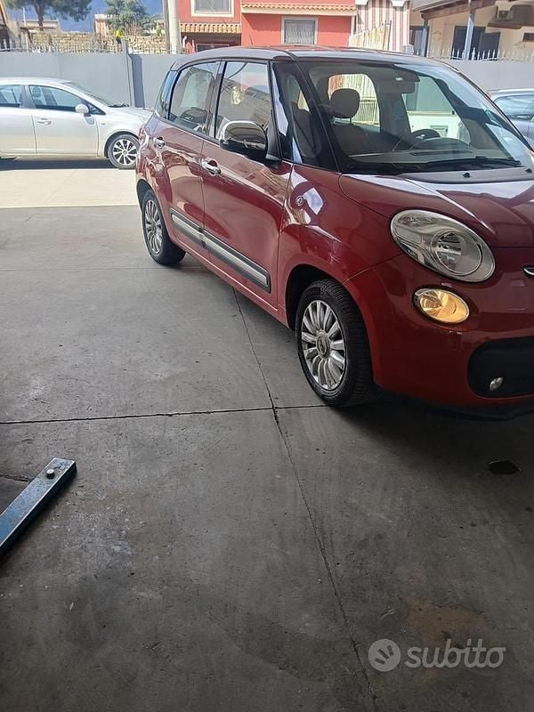 Usata Fiat 500L 85 CV (62 kW) 2016 Rosso Monovolume