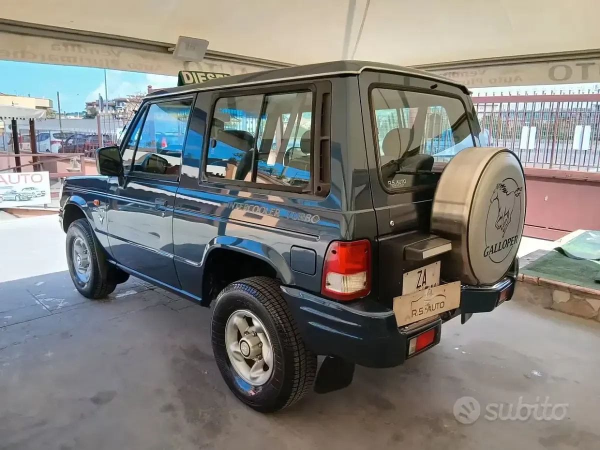 Usata Hyundai Galloper Comfort 100 CV (73 kW) 1998 Blu SUV