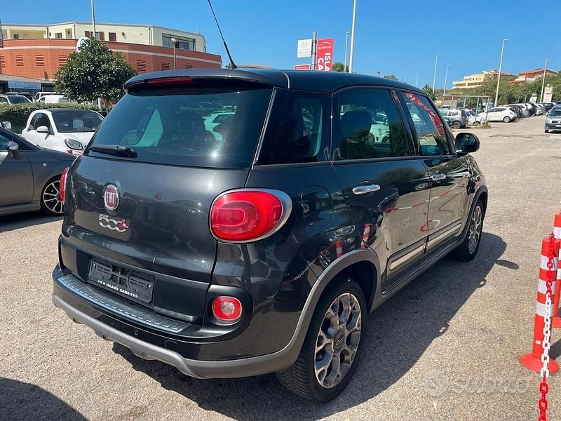 Usata Fiat 500L Lounge 105 CV (77 kW) 2014 Grigio Monovolume
