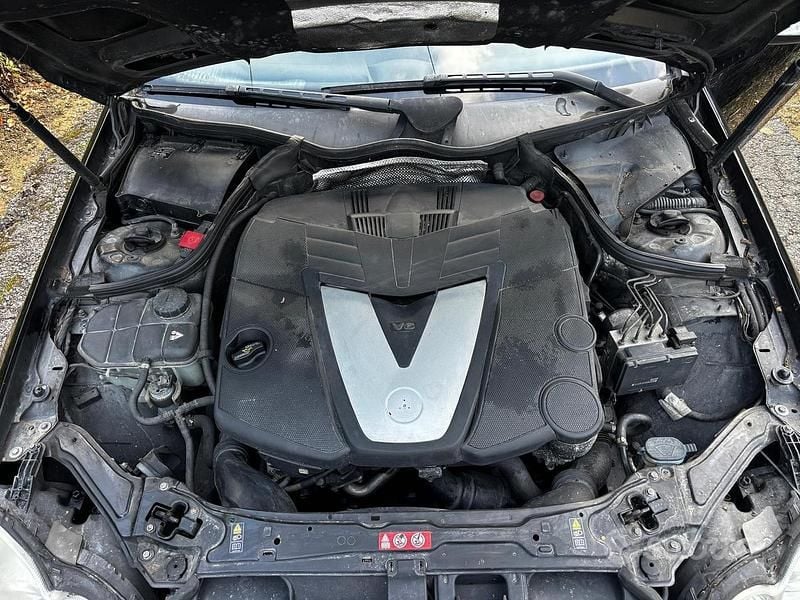 Usata Mercedes CLK320 224 CV (164 kW) 2007 Nero Cabrio