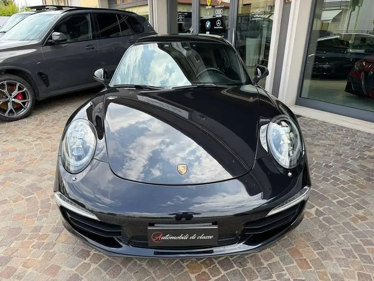 Usata Porsche 911 Carrera 4 Black Edition 349 CV (256 kW) 2015 Nero jet metallizzato Coupé