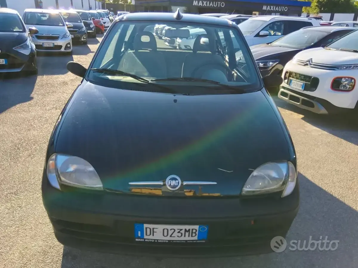 Usata Fiat 600 54 CV (39 kW) 2007 Nero Utilitaria