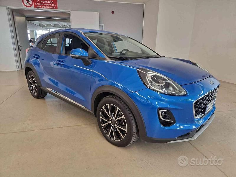 Usata Ford Puma S 125 CV (91 kW) 2023 Blu SUV
