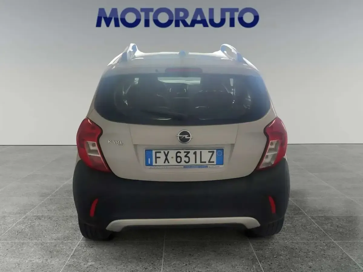 Usata Opel Karl Rocks S 73 CV (53 kW) 2019 Beige Utilitaria