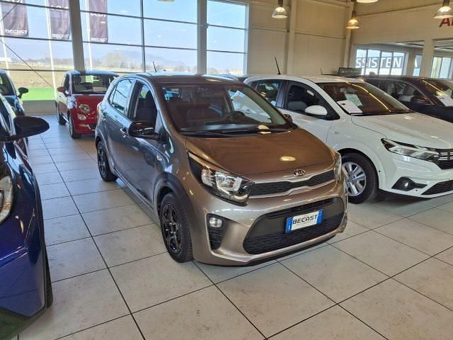 Usata Kia Picanto Active 67 CV (49 kW) 2017 Grigio scuro Utilitaria
