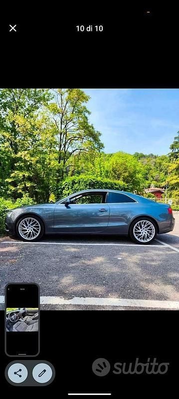Grigio Usata 2013 Audi A5 Business Plus Coupé | 9900 € (Buon prezzo) - Immagine 1/4
