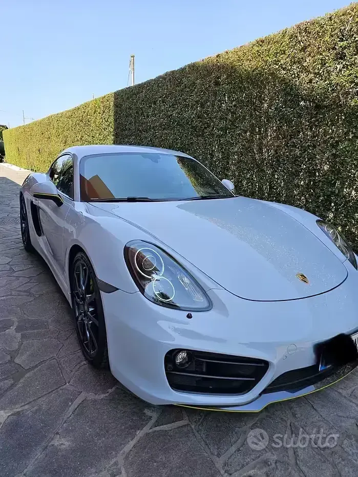 Usata Porsche Cayman 275 CV (202 kW) 2015 Grigio Coupé