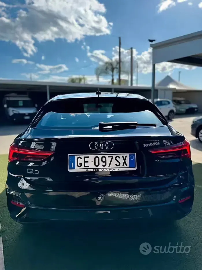 Usata Audi Q3 Business Plus 150 CV (110 kW) 2021 Nero SUV