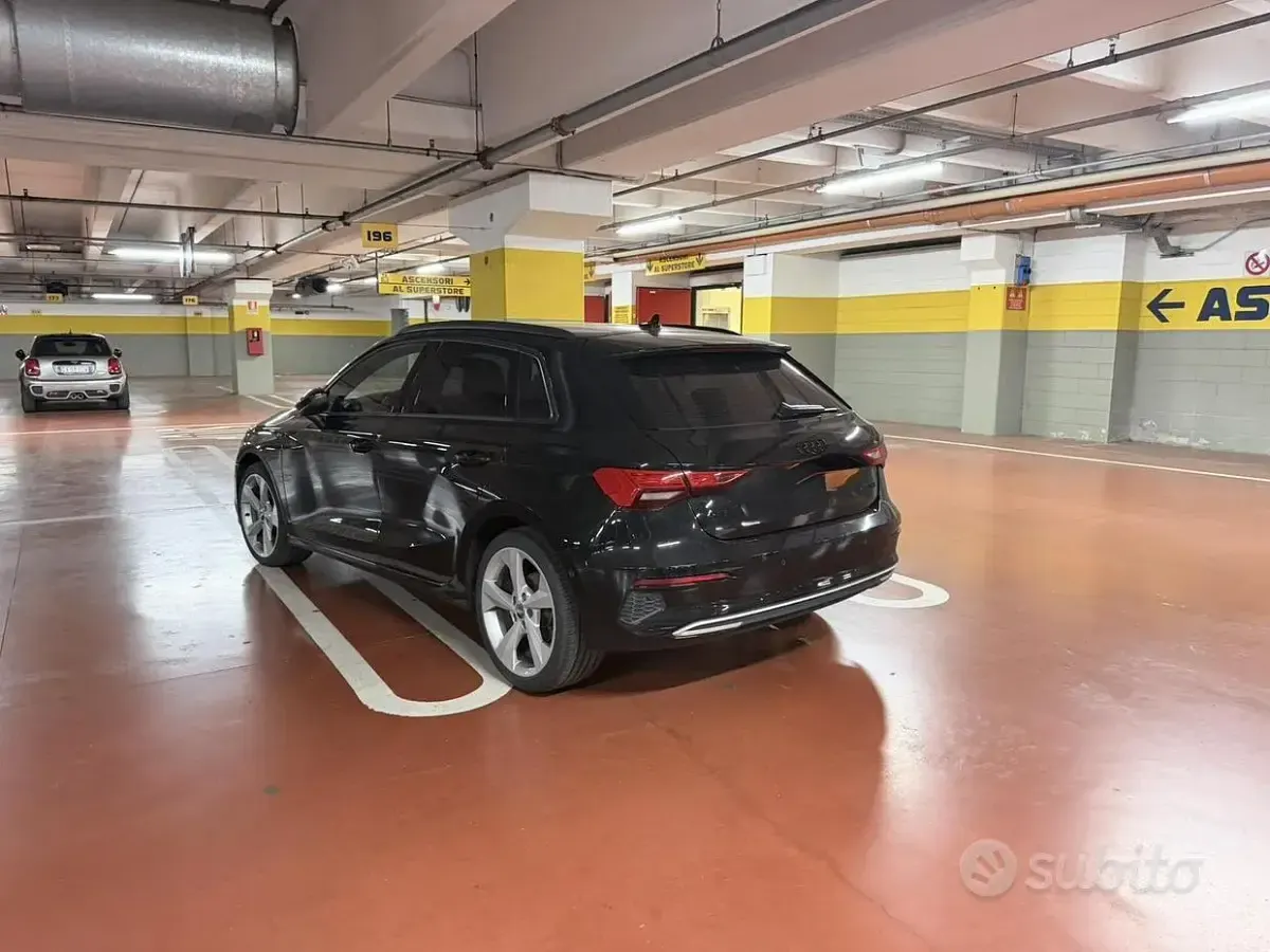 Usata Audi A3 150 CV (110 kW) 2024 Nero Berlina