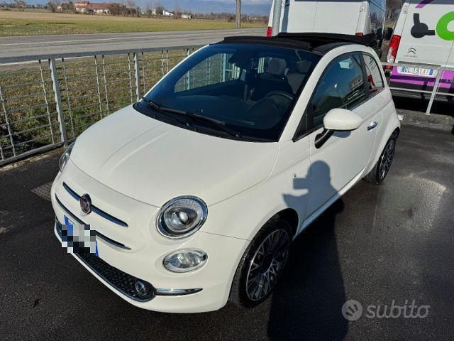 Usata Fiat 500C Connect 70 CV (51 kW) 2023 Bianco pastello Cabrio