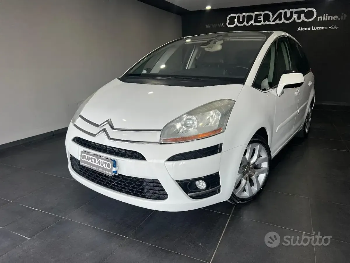 Usata Citroën C4 Picasso Exclusive 110 CV (80 kW) 2008 Bianco Monovolume
