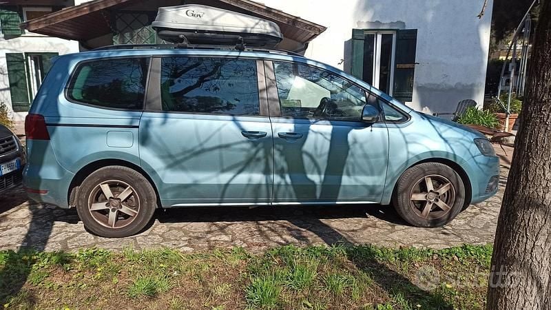 Usata Seat Alhambra 115 CV (84 kW) 2011 Blu Monovolume