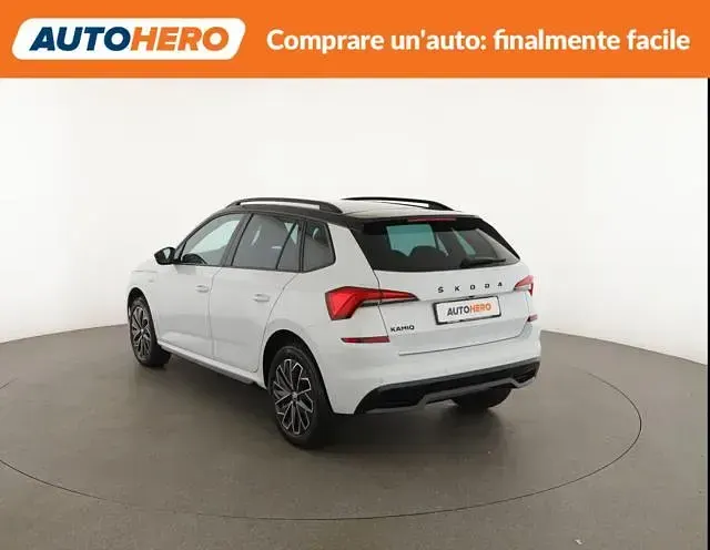 Usata Skoda Kamiq Monte Carlo 110 CV (80 kW) 2023 Bianco SUV