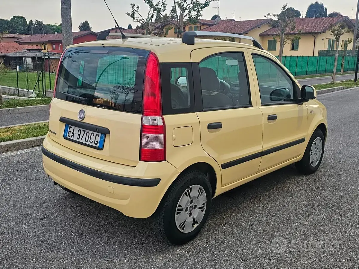 Usata Fiat Panda Dynamic 60 CV (44 kW) 2010 Giallo Utilitaria