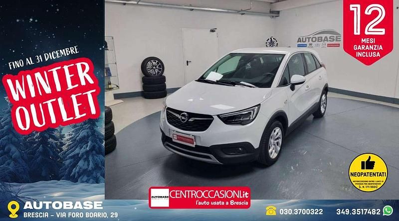 Bianco Usata 2019 Opel Crossland X Innovation SUV | 10.900 € (Buon prezzo) - Immagine 1/3