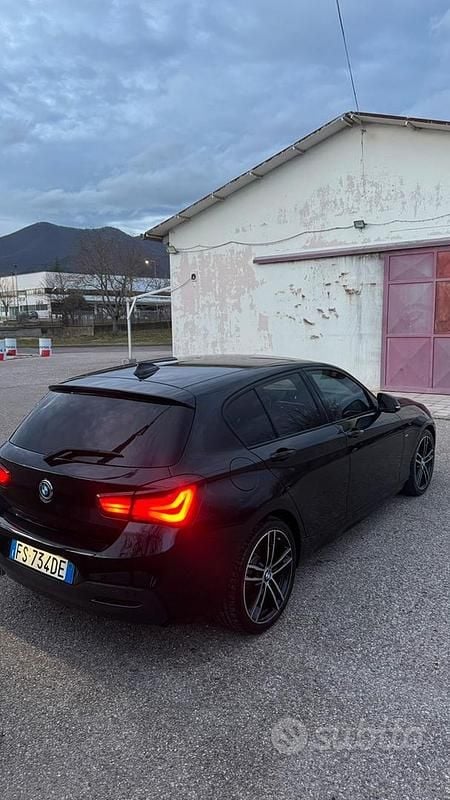 Usata BMW 116 M Sport 116 CV (85 kW) 2018 Nero Utilitaria