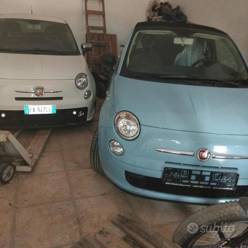 Usata Fiat Cinquecento 69 CV (50 kW) 2013 Blu Utilitaria