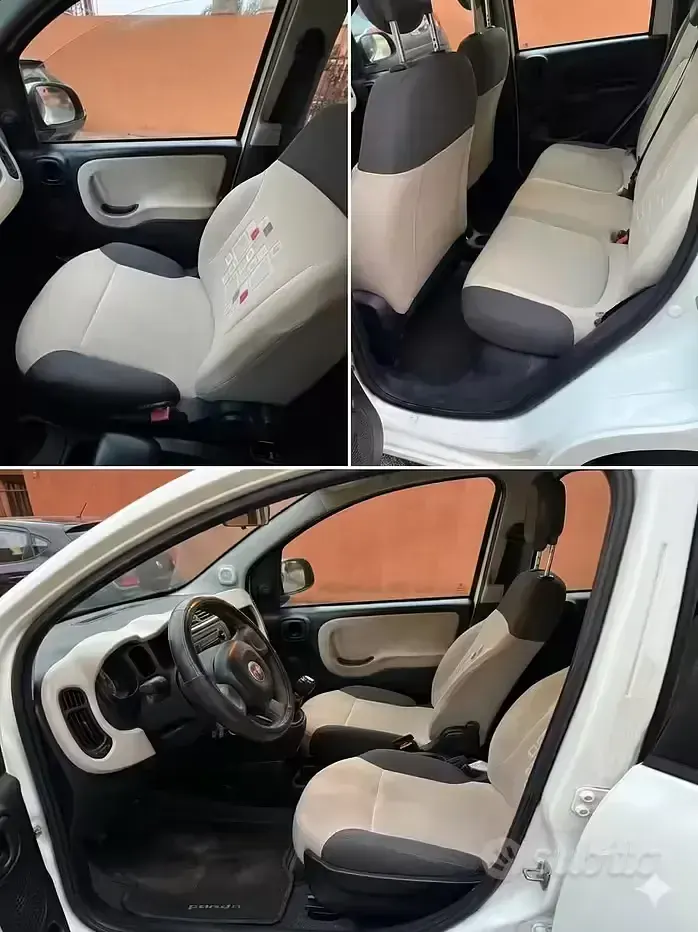 Usata Fiat Panda 2014 Bianco Utilitaria