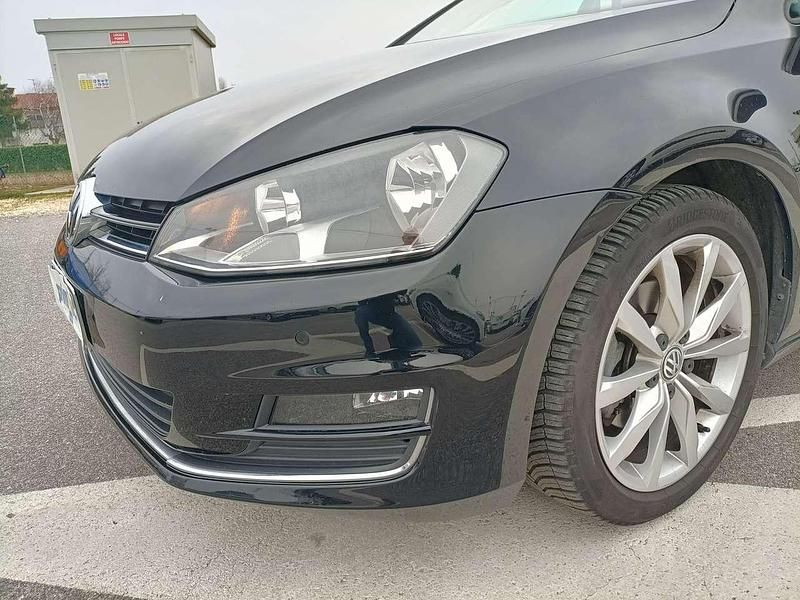 Usata VW Golf VII Comfortline 110 CV (80 kW) 2016 Nero Berlina