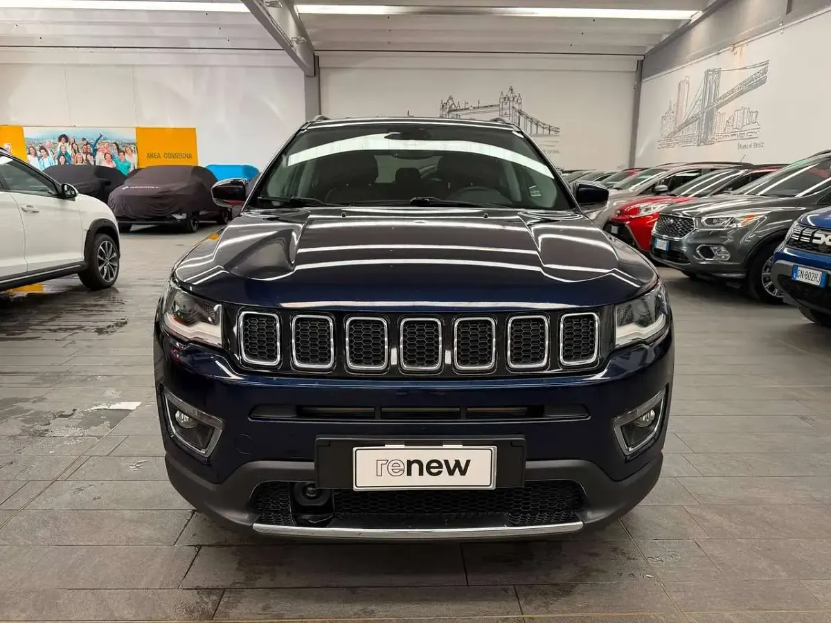 Usata Jeep Compass Limited 120 CV (88 kW) 2019 Blu scuro metallizzato SUV