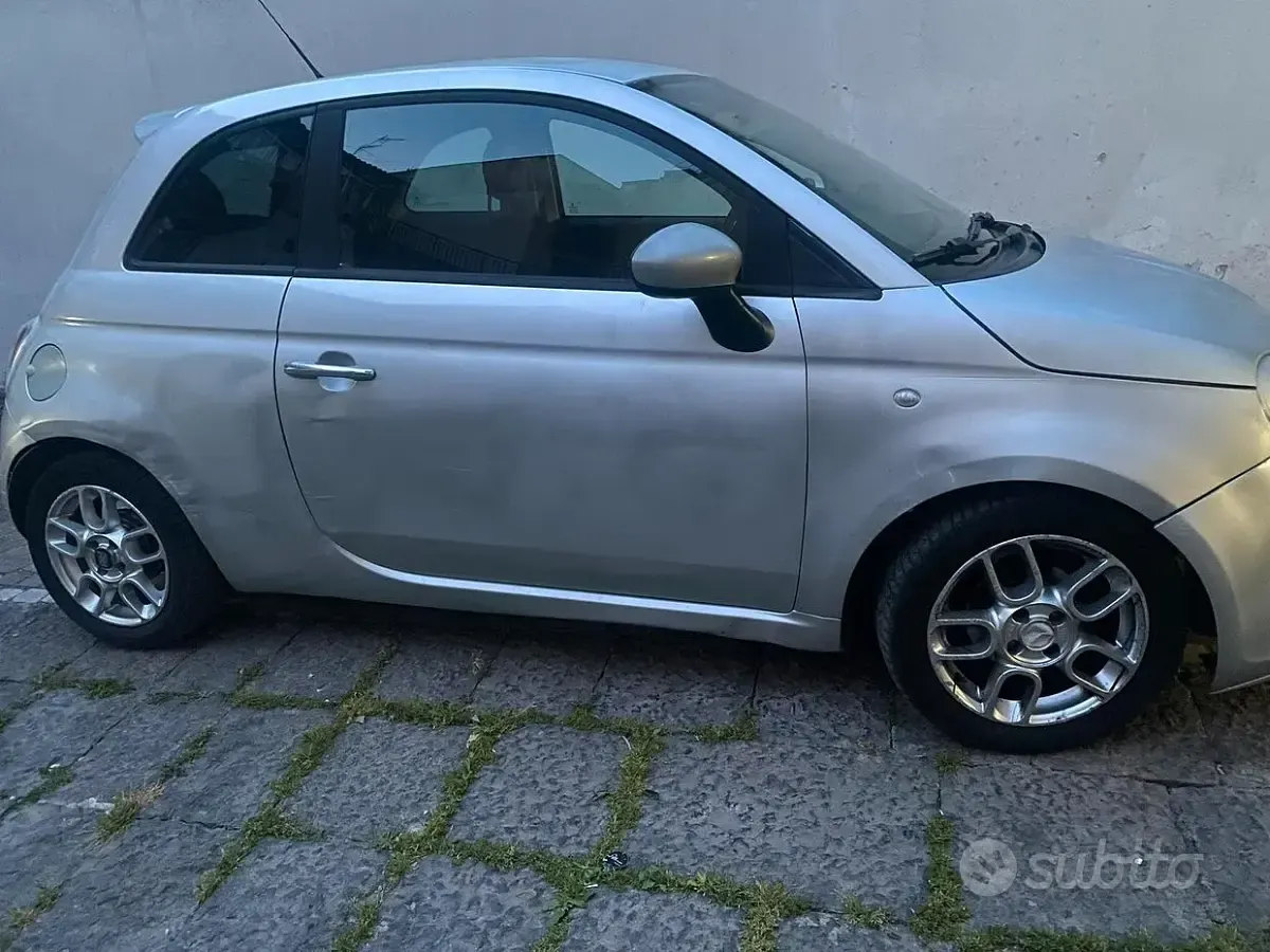 Usata Fiat 500 69 CV (50 kW) 2010 Grigio Berlina