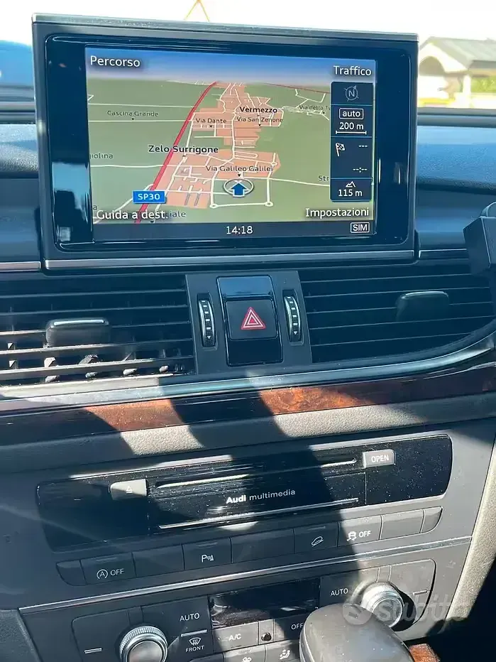 Usata Audi A6 272 CV (200 kW) 2015 Grigio Station wagon