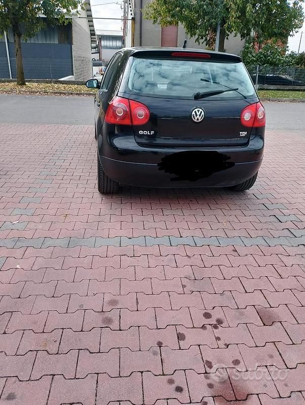 Usata VW Golf VI 2008 Nero Utilitaria