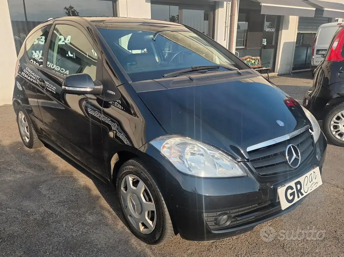 Usata Mercedes A150 Classic 95 CV (69 kW) 2009 Nero Berlina