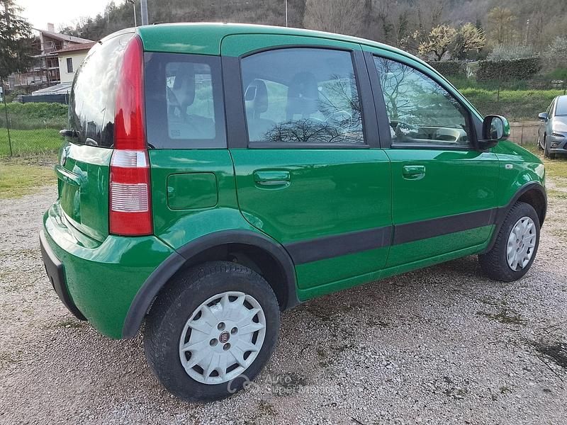 Usado Fiat Panda 4x4 69 CV (50 kW) 2010 Verde Utilitario