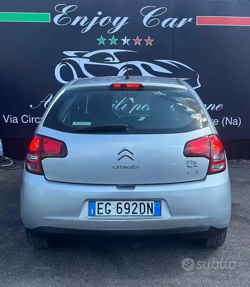 Usata Citroën C3 Exclusive 60 CV (44 kW) 2011 Grigio Berlina