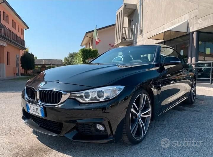Usata BMW 428 M Sport 245 CV (180 kW) 2016 Nero Cabrio