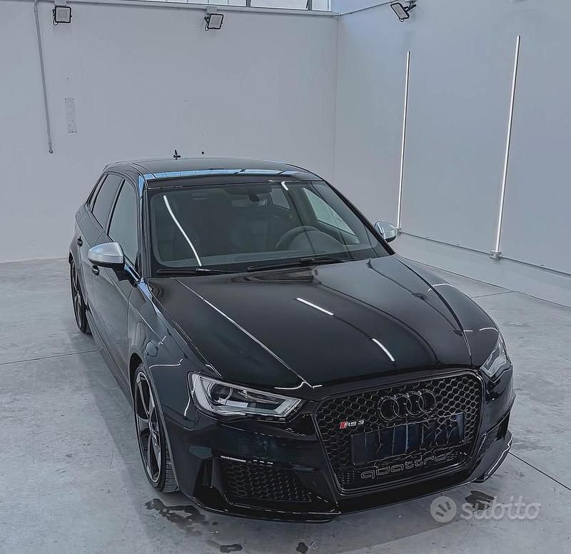 Usata Audi RS3 367 CV (269 kW) 2016 Nero Berlina