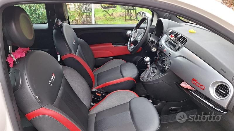 Usata Fiat 500 Pop Star 69 CV (50 kW) 2015 Bianco Utilitaria