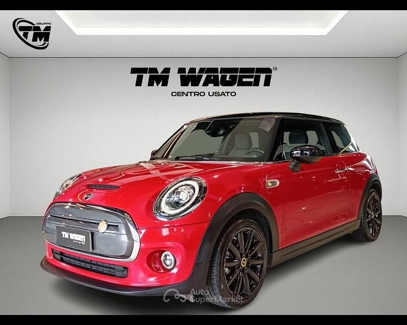 Usata Mini Cooper SE 75 kW (102 CV) 2020 Rosso Utilitaria