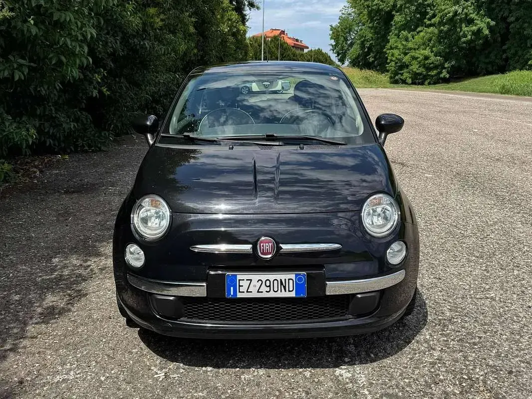 Usata Fiat 500 Lounge 69 CV (50 kW) 2015 Nero Utilitaria