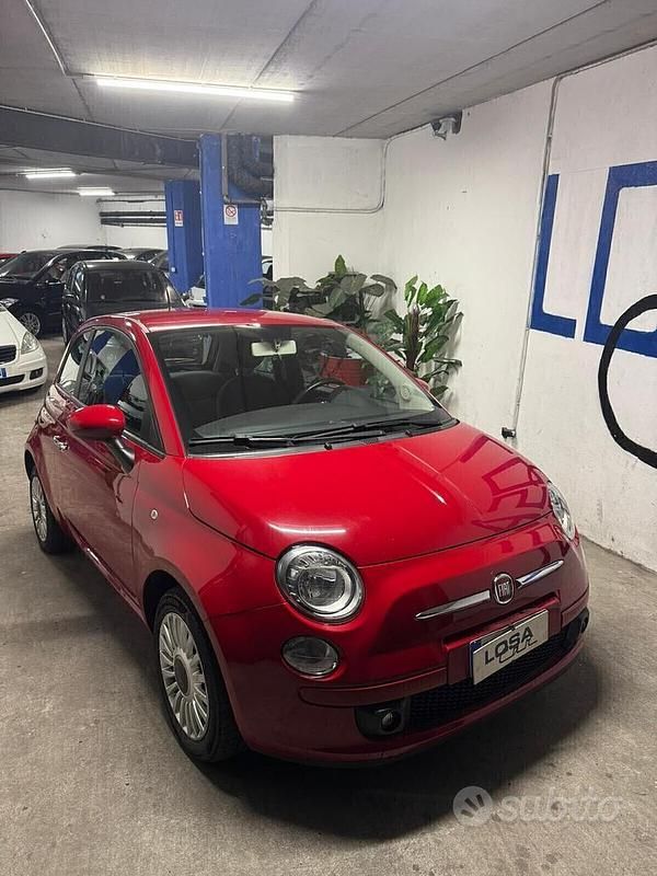 Usata Fiat 500 Lounge 69 CV (50 kW) 2015 Rosso Berlina
