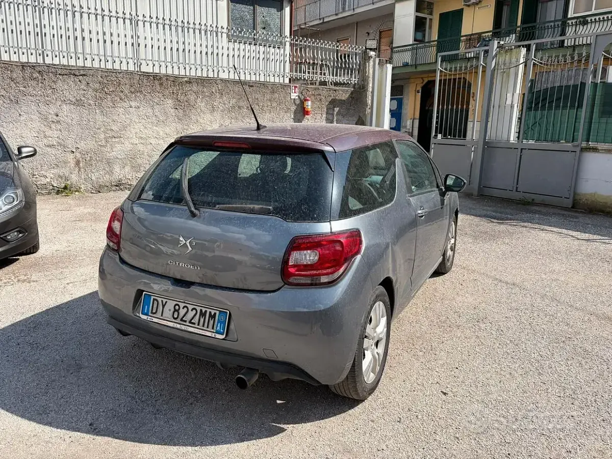 Usata Citroën DS3 95 CV (69 kW) 2010 Grigio Utilitaria