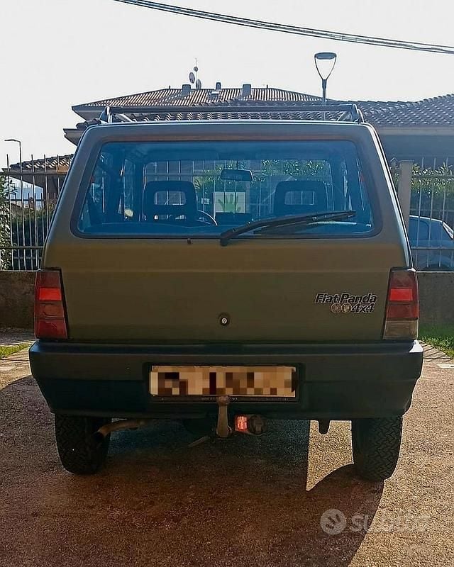 Usata Fiat Panda 4x4 50 CV (36 kW) 1989 Verde Utilitaria