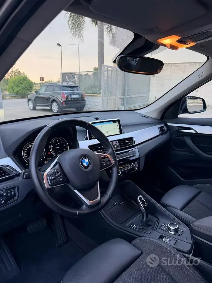 Usata BMW X1 Sport Line 150 CV (110 kW) 2022 Nero SUV