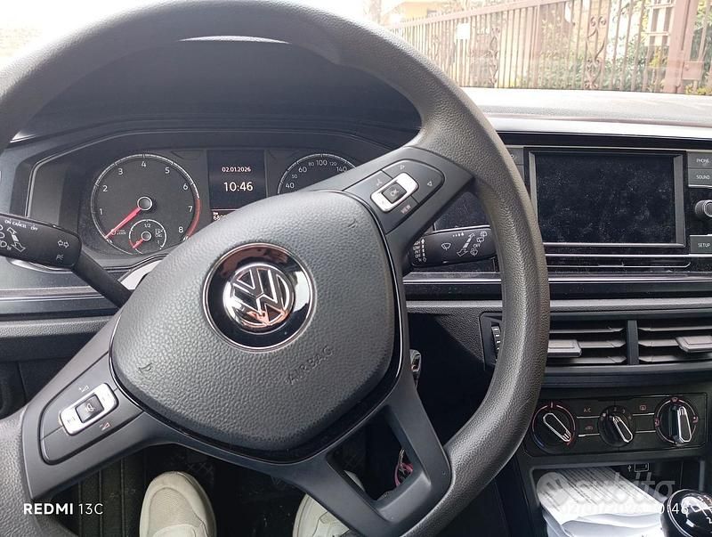 Usata VW Polo 64 CV (47 kW) 2019 Bianco Berlina