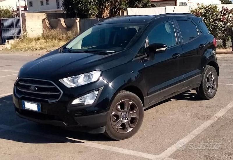 Usata Ford Ecosport 110 CV (80 kW) 2018 Nero SUV