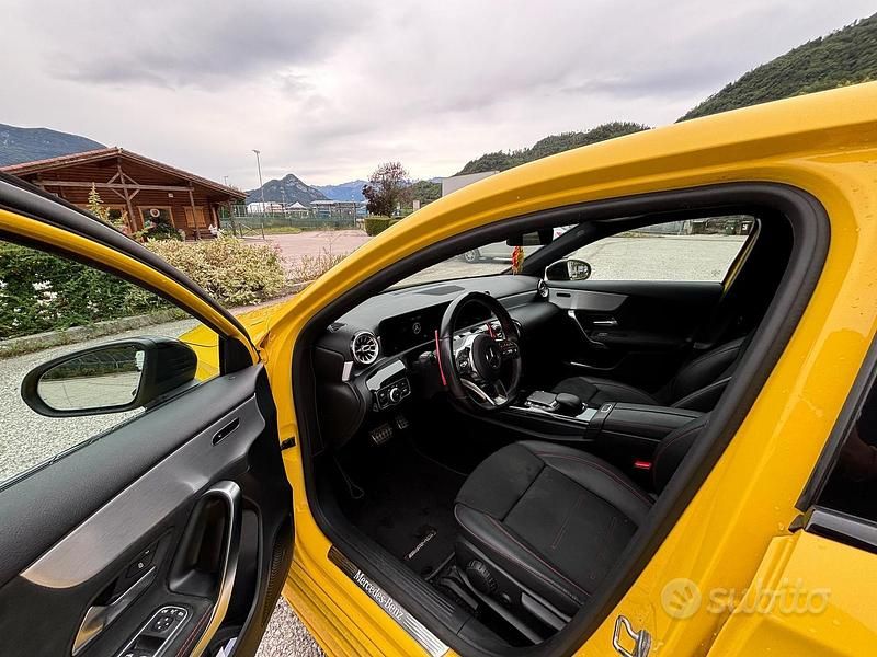 Usata Mercedes A200 Premium 150 CV (110 kW) 2021 Giallo Berlina