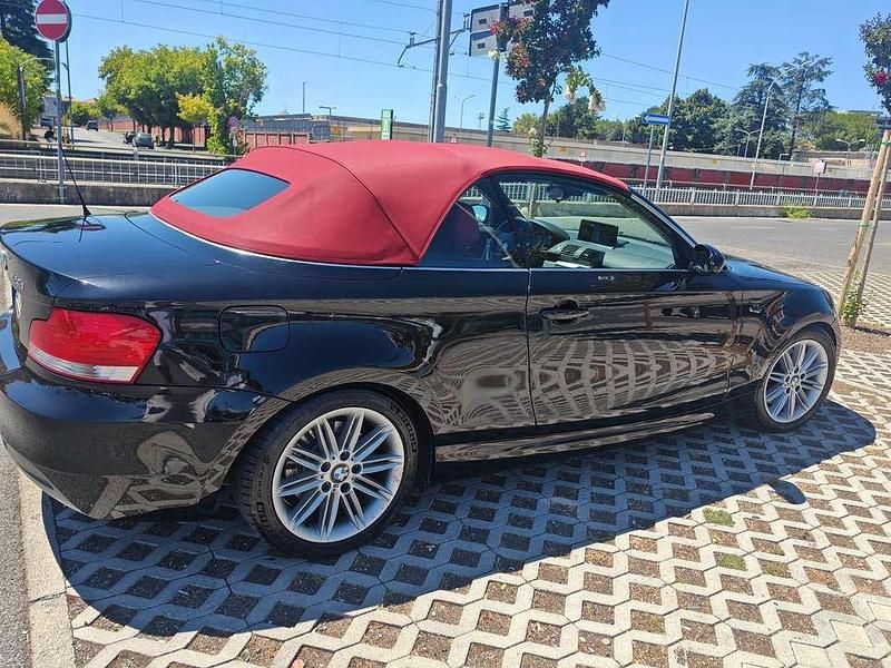 Usata BMW 123 Cabriolet M Sport 204 CV (150 kW) 2009 Nero Cabrio