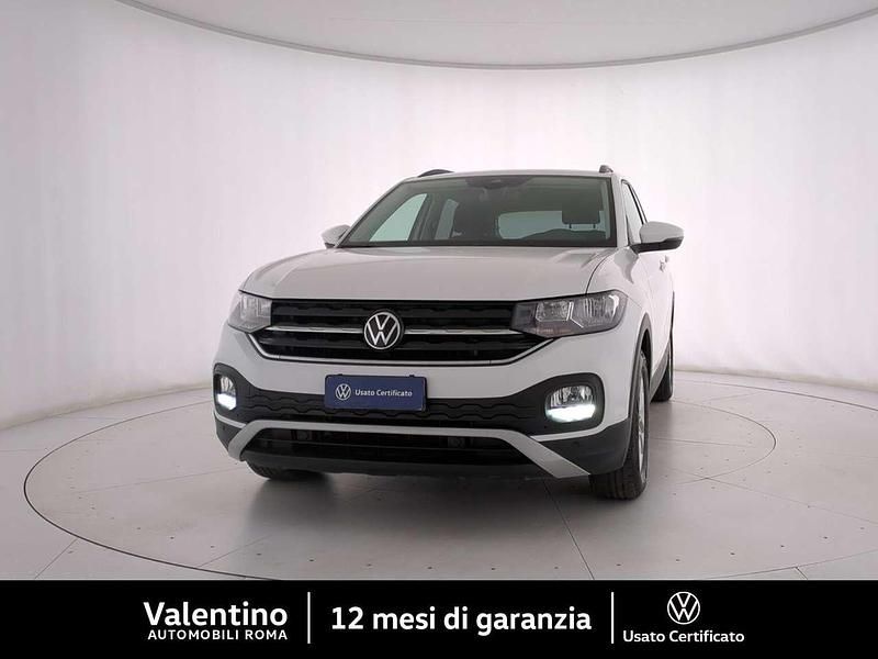Bianco Usata 2023 VW T-Cross Style SUV | 17.950 € (Buon prezzo) - Immagine 1/4