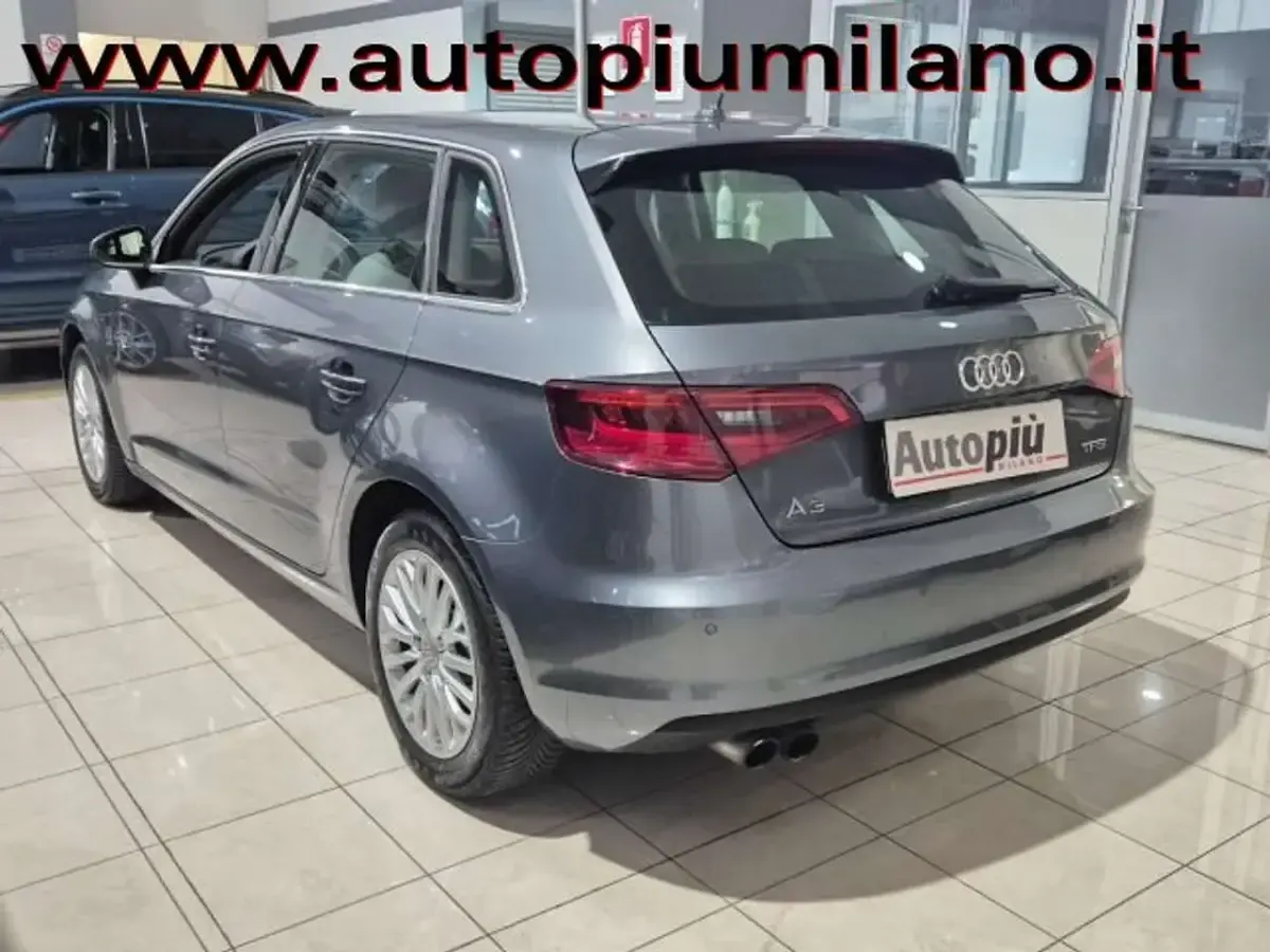 Usata Audi A3 Ambition 125 CV (91 kW) 2015 Grigio Berlina