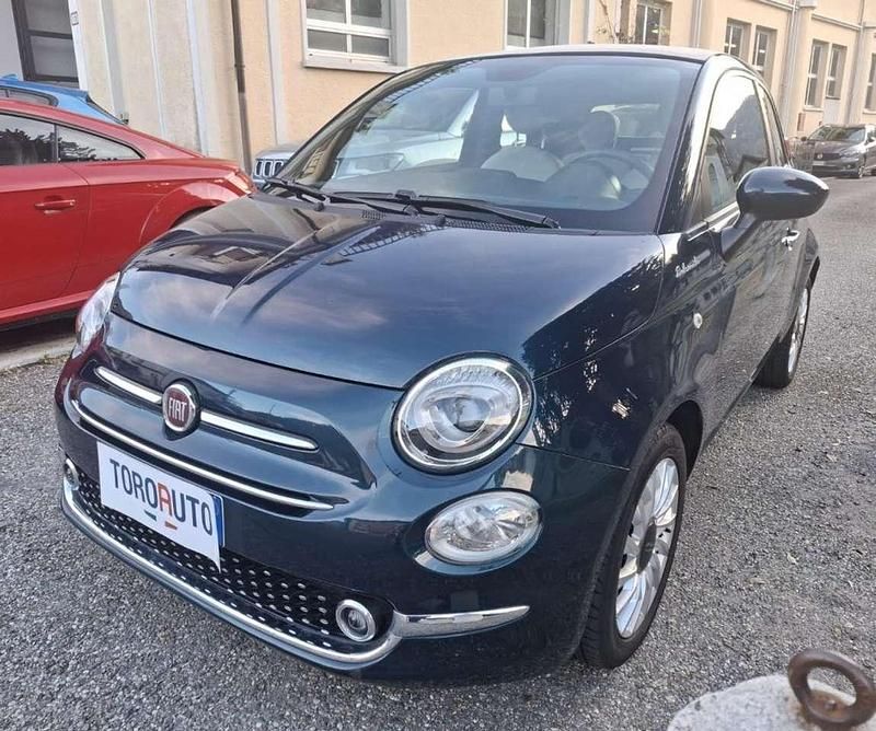 Usata Fiat 500C Dolcevita 69 CV (50 kW) 2021 Blu Cabrio