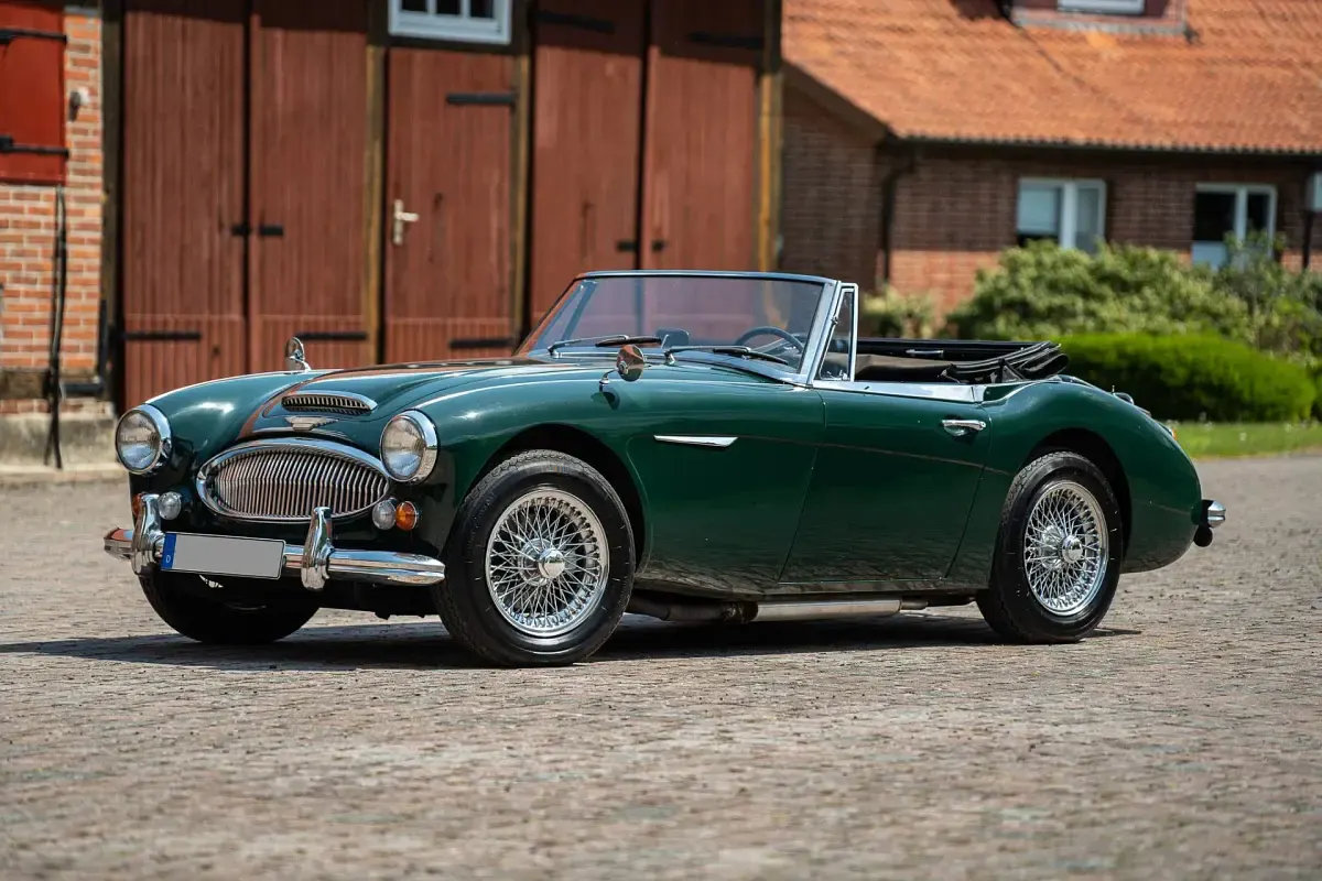 Usata Austin Healey 3000 MK III 148 CV (108 kW) 1966 Verde Cabrio
