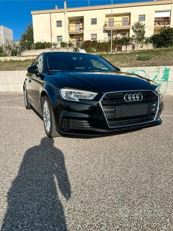 Usata Audi A3 116 CV (85 kW) 2019 Nero Berlina