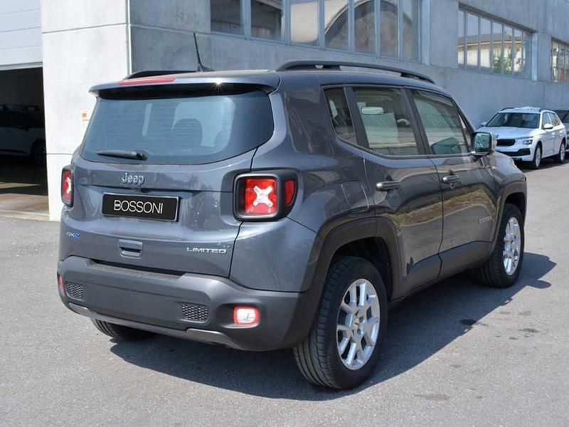 Usata Jeep Renegade Limited 190 CV (139 kW) 2022 Grigio SUV